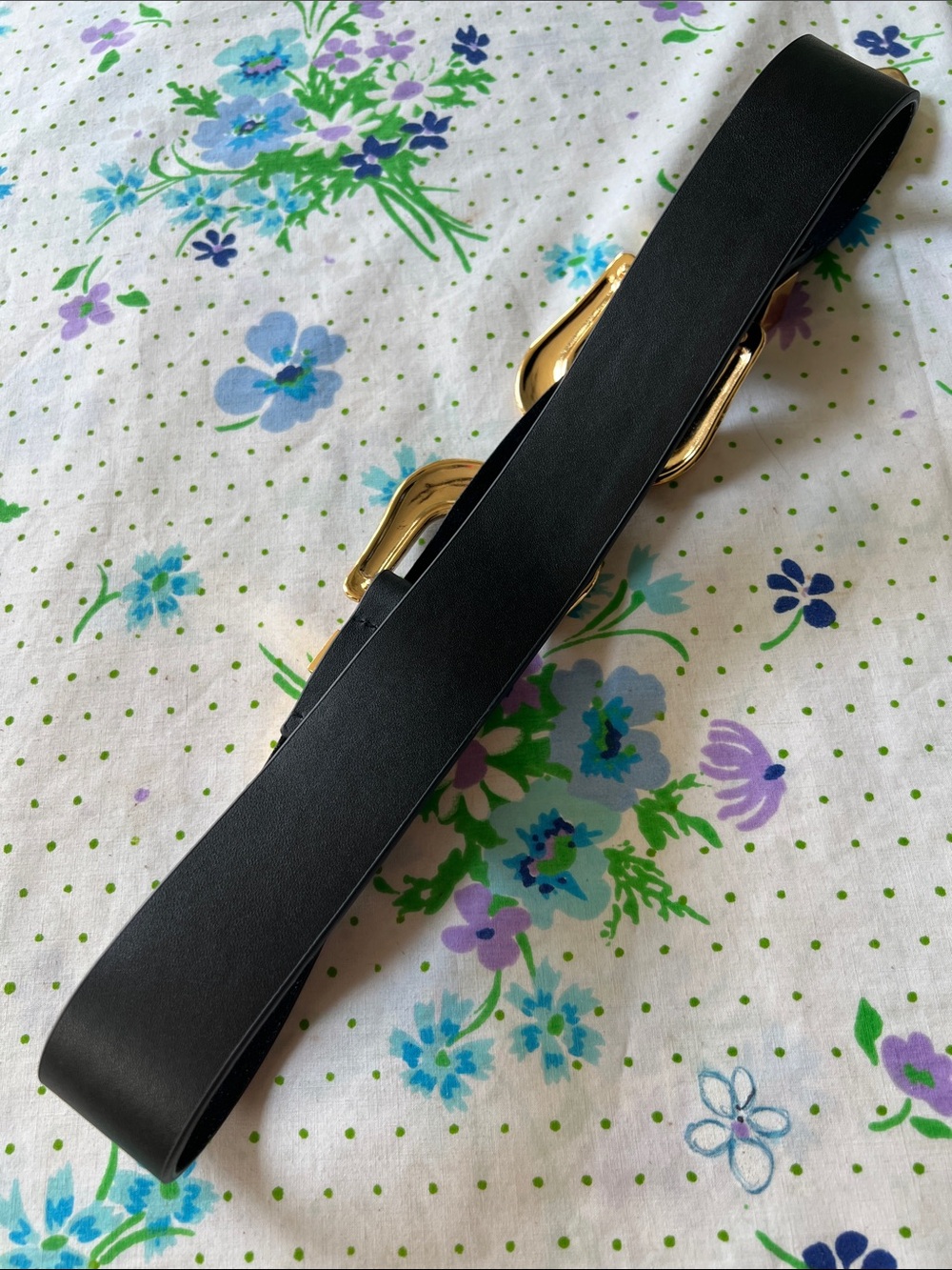B-Low The Belt: Black/Gold Bri Bri Belt - Large - Picture 9 of 10